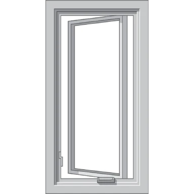 Charleston Pella Hurricane Shield Series Vinyl Casement Window